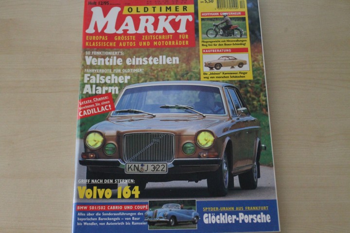 Deckblatt Oldtimer Markt (12/1995)